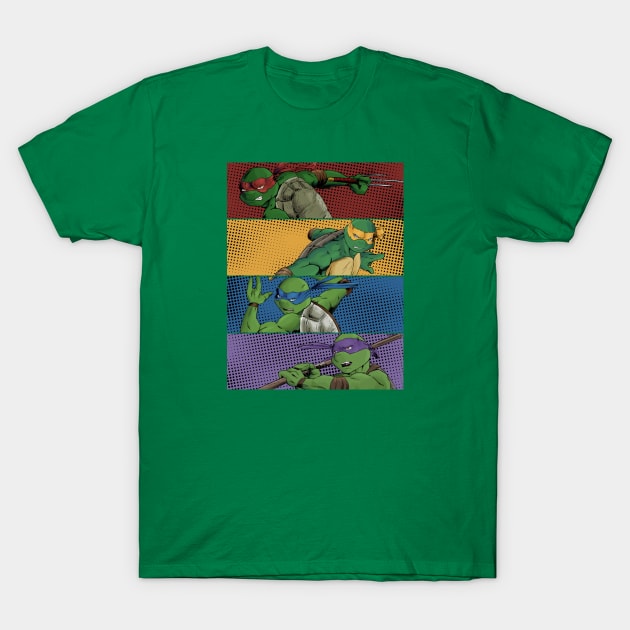 TMNT IDW T-Shirt by Elisamakesart